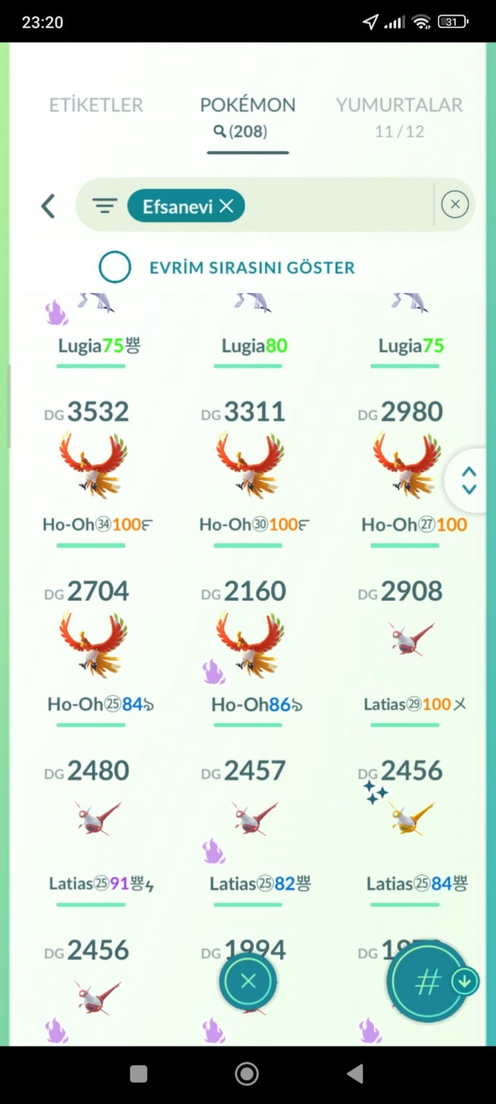 Pokémon Go level 72 lvl – 2016