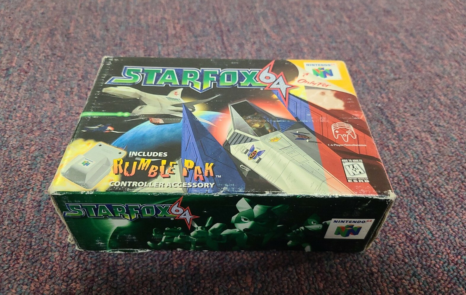 Star Fox 64 (Nintendo 64) N64 (Complete in Box!) Works Well! (Ships Immediately)
