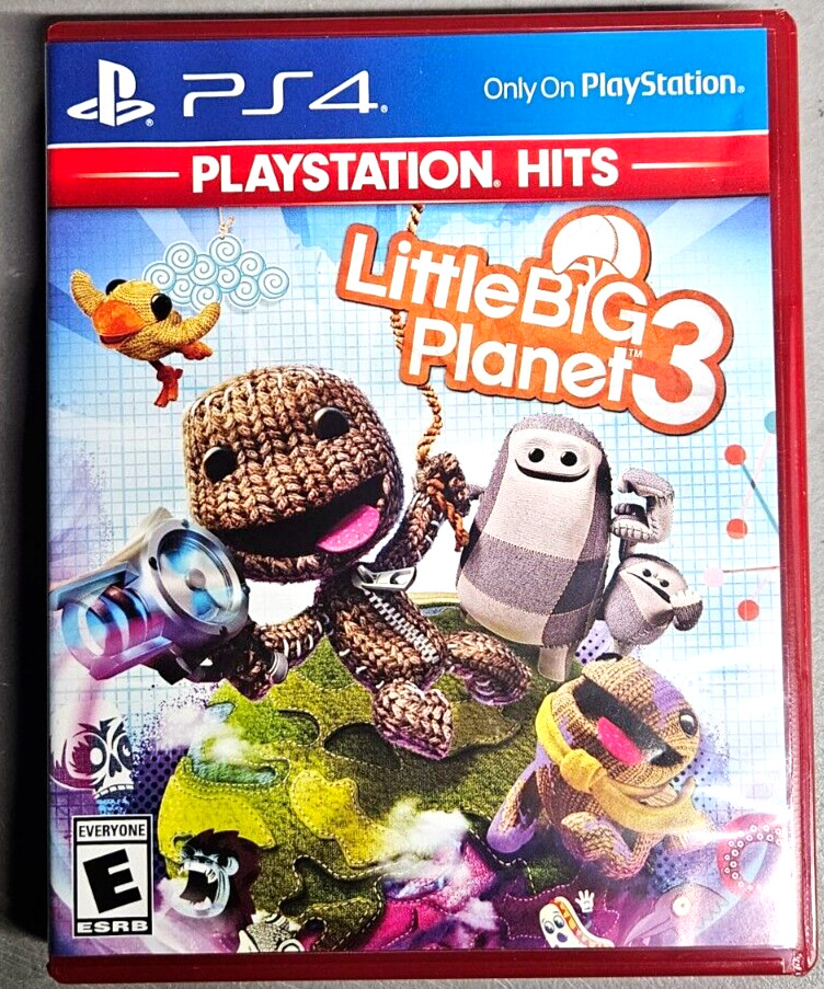 Little Big Planet 3 – Greatest Hits Edition – Sony PlayStation 4 PS4 – Very Good