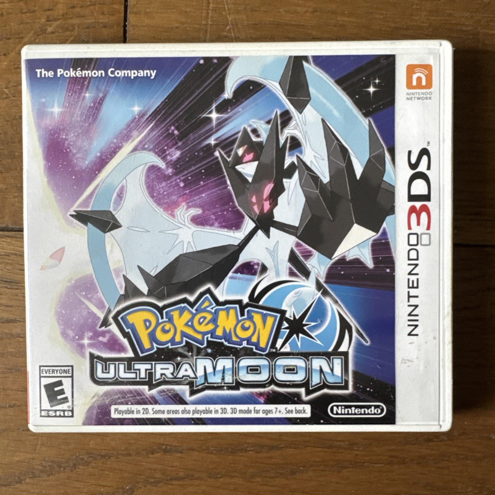 Pokemon Ultra Moon Nintendo 3DS Case & Manual Only