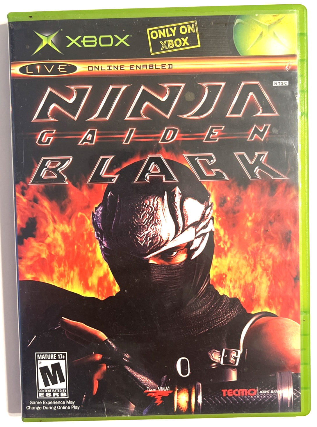 Ninja Gaiden Black Action Adventure CIB Microsoft Xbox