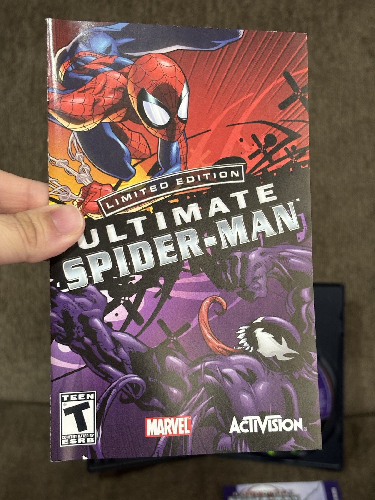 RARE Ultimate Spider-Man: Limited Edition – PS2 CIB Slipcover Edition + Comic