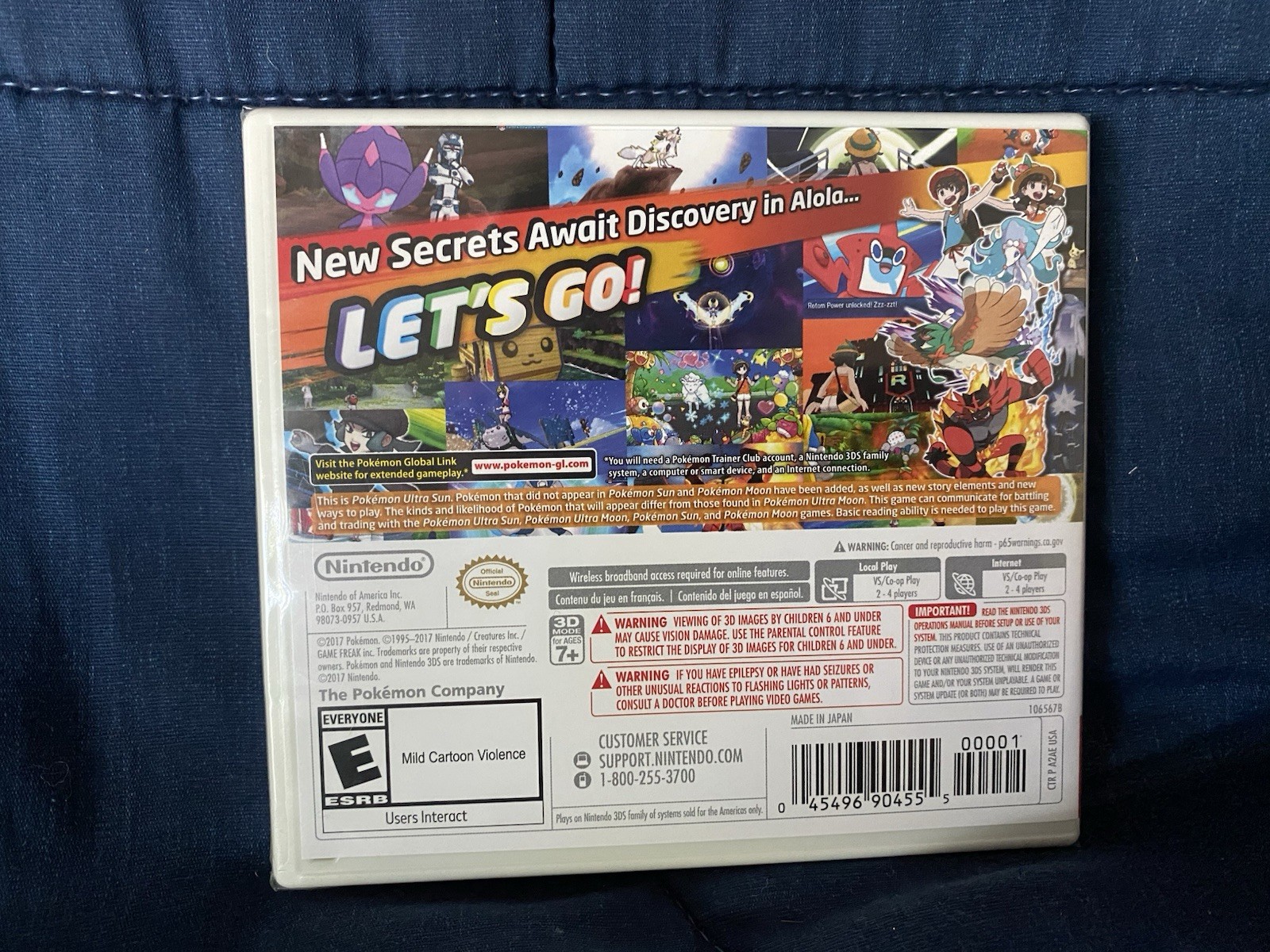 Pokemon Ultra Sun (Brand New Factory Sealed)