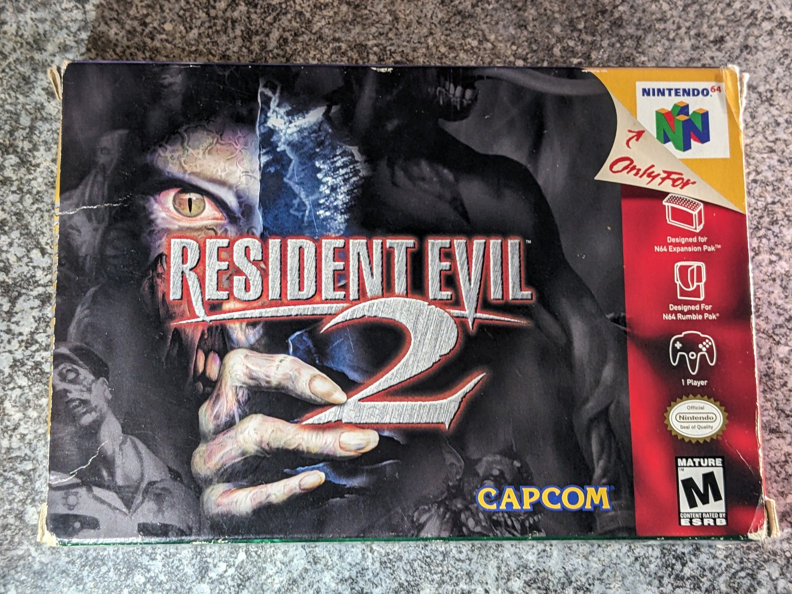 🕯️Resident Evil 2 (1999) N64 – Box, Manual (Nintendo 64) 🎮 Complete CIB