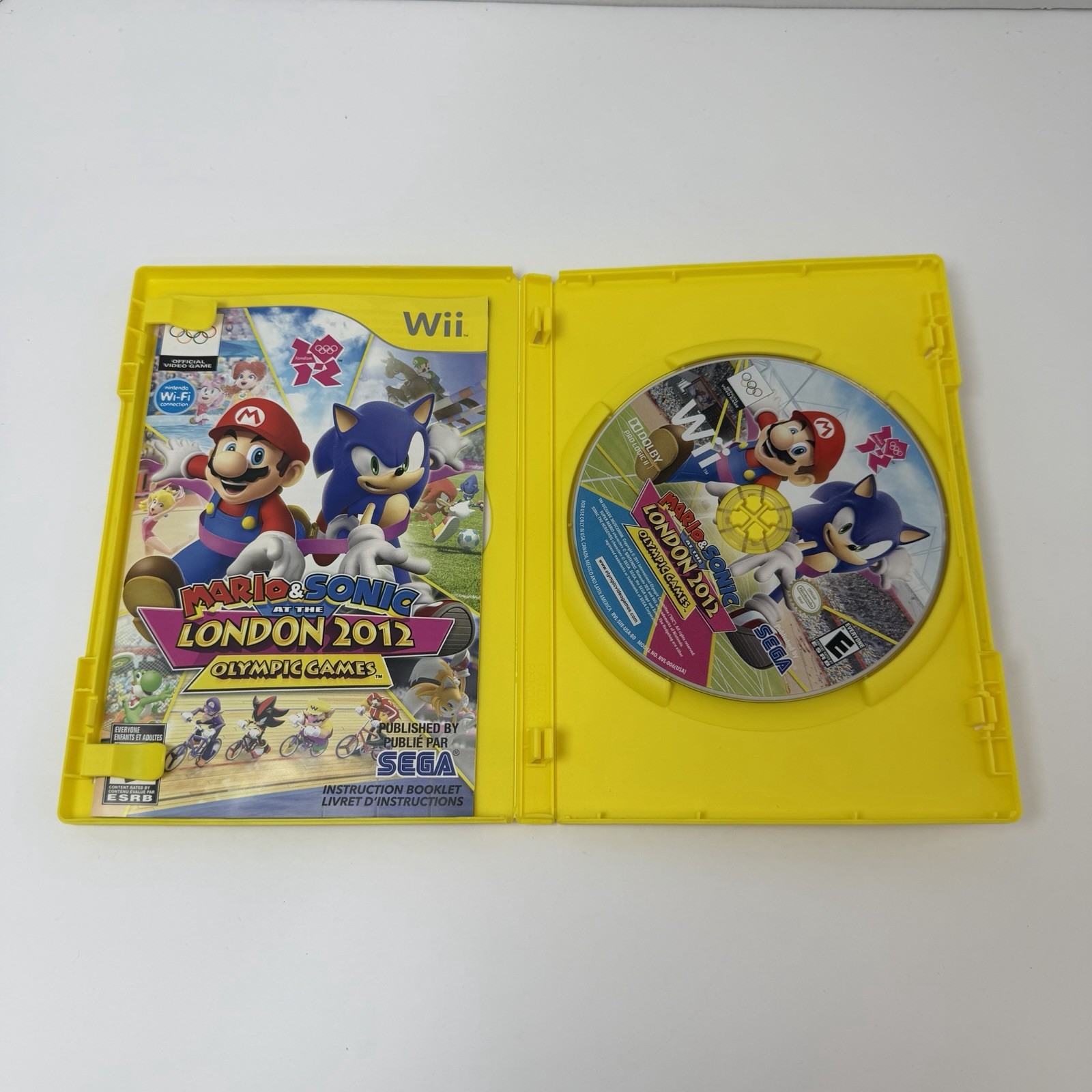 Mario & Sonic Olympic Games, Winter, London 2012 Nintendo Wii Lot Of 3 Games CIB