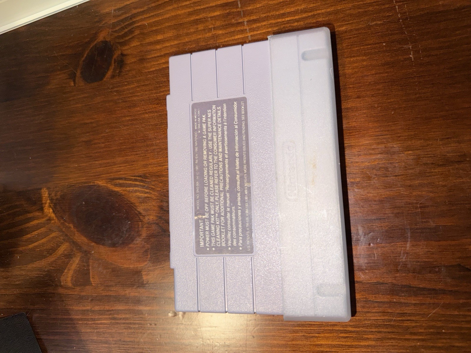 Chrono Trigger SNES Cartridge + Case Box No Manual Authentic RPG Made in Mexico