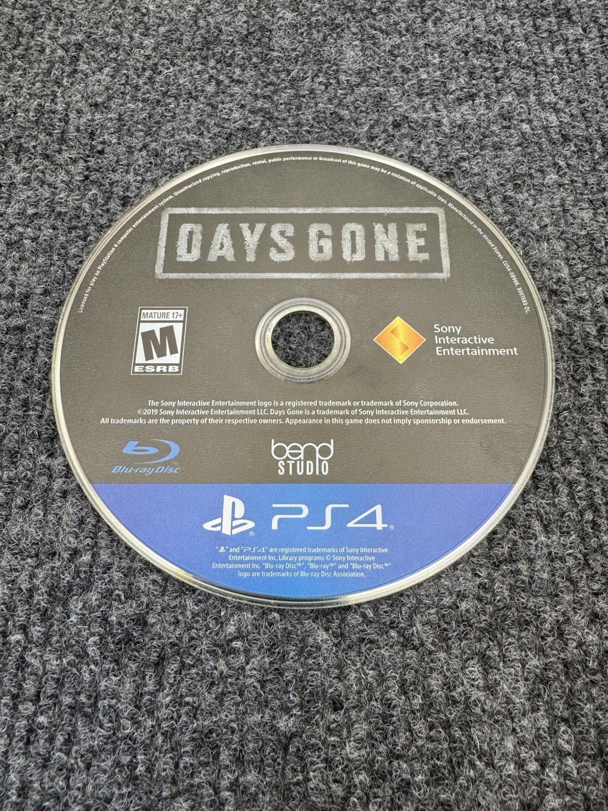 Days Gone – Sony PlayStation 4 TESTED FAST SHIP