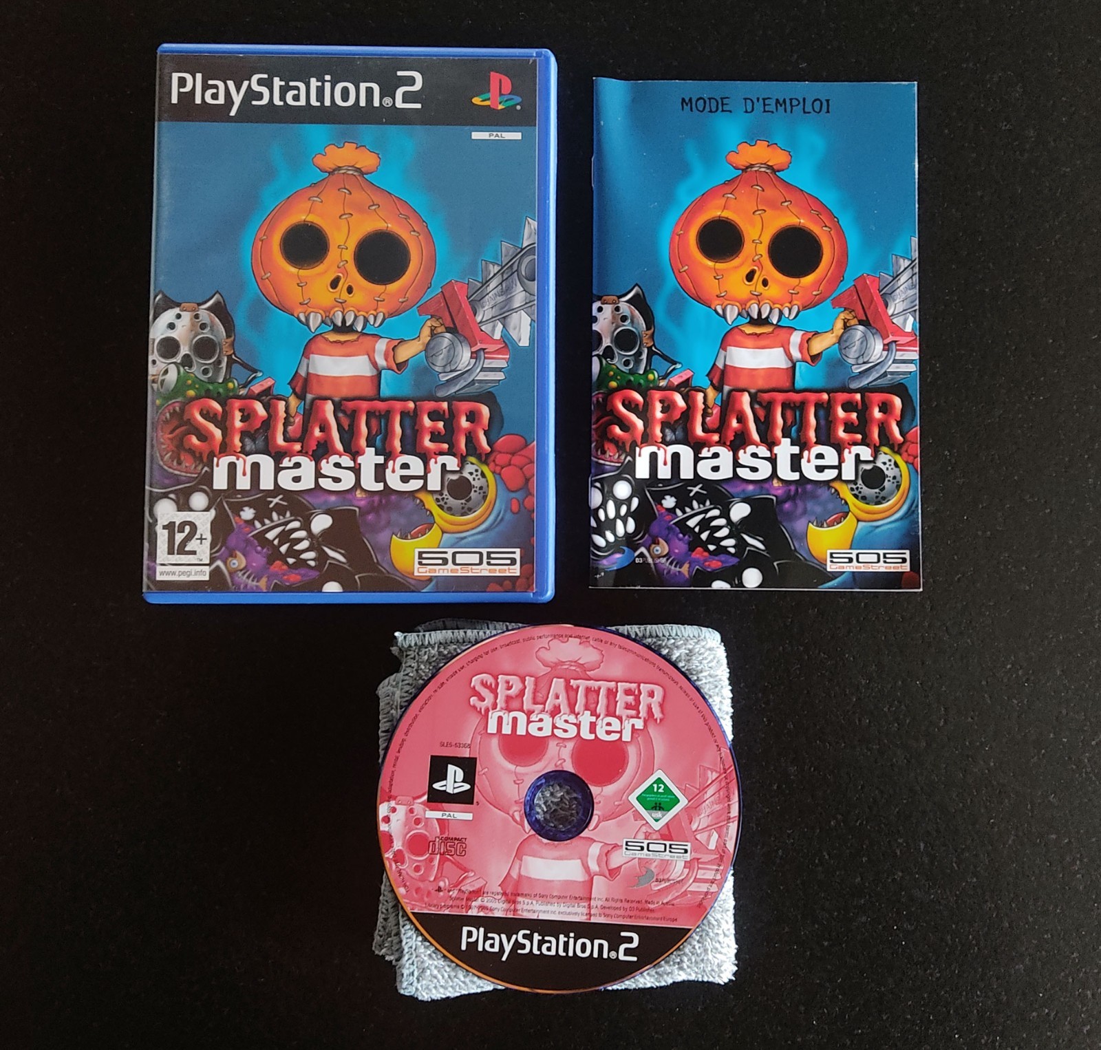 NEW! Splatter Master PS2 PLAYSTATION 2 PAL Spain Germany France