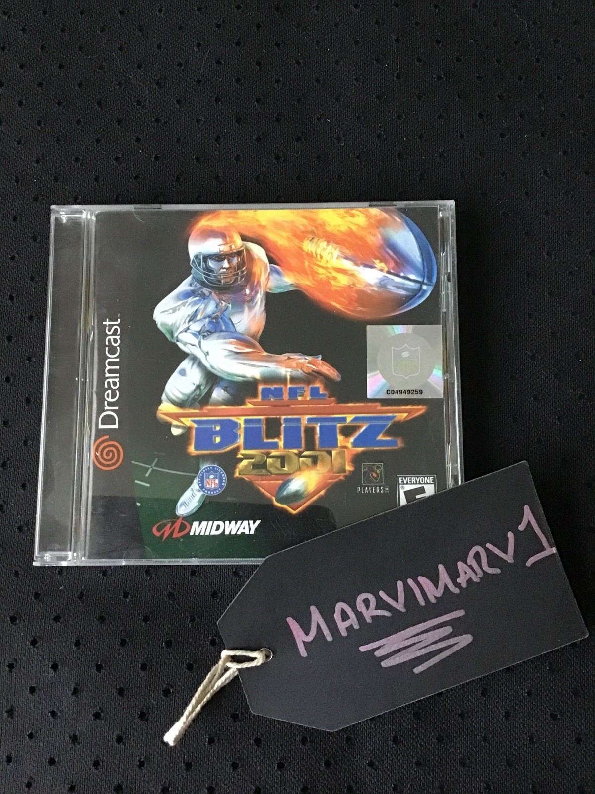 NFL Blitz 2001 Sega Dreamcast CIG With Reg Card