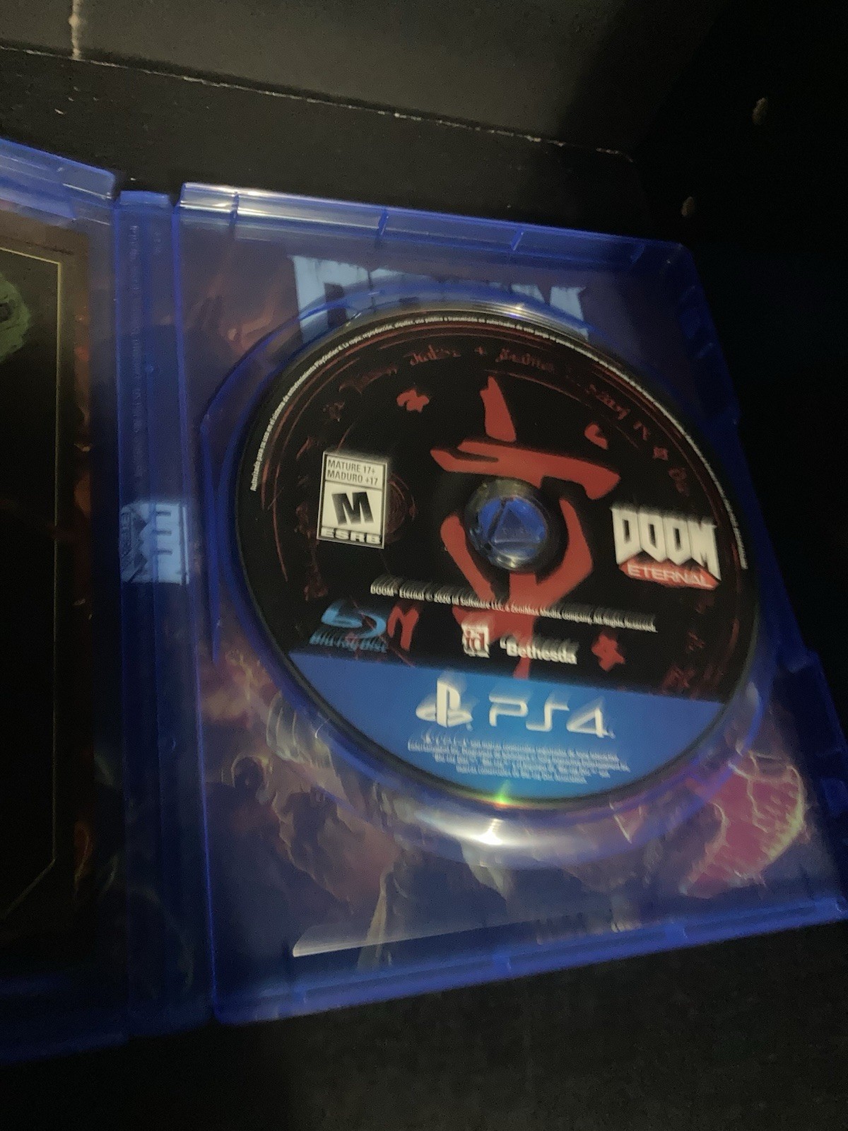 Bethesda Doom Eternal PS4 Shooter Multiplayer Manual Included NTSC 2020