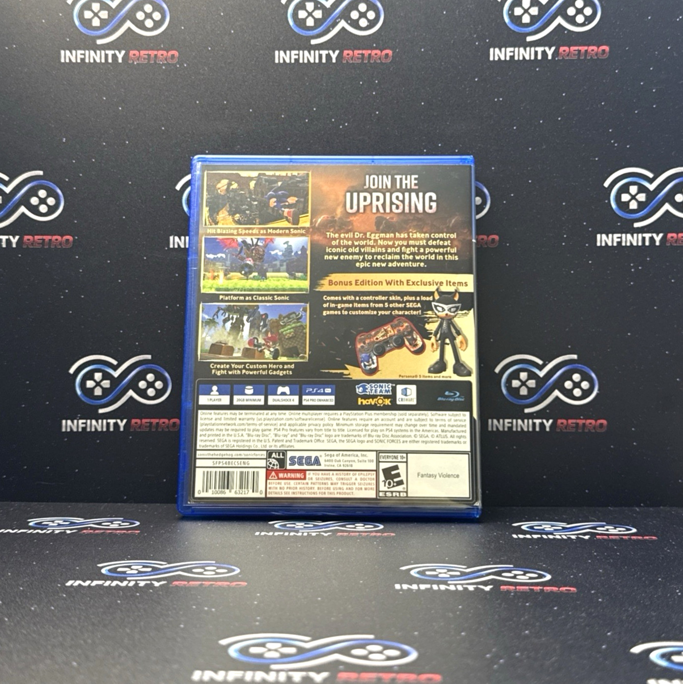 Sonic Forces Bonus Edition Sony PlayStation 4 PS4 CIB Refurbished & Tested
