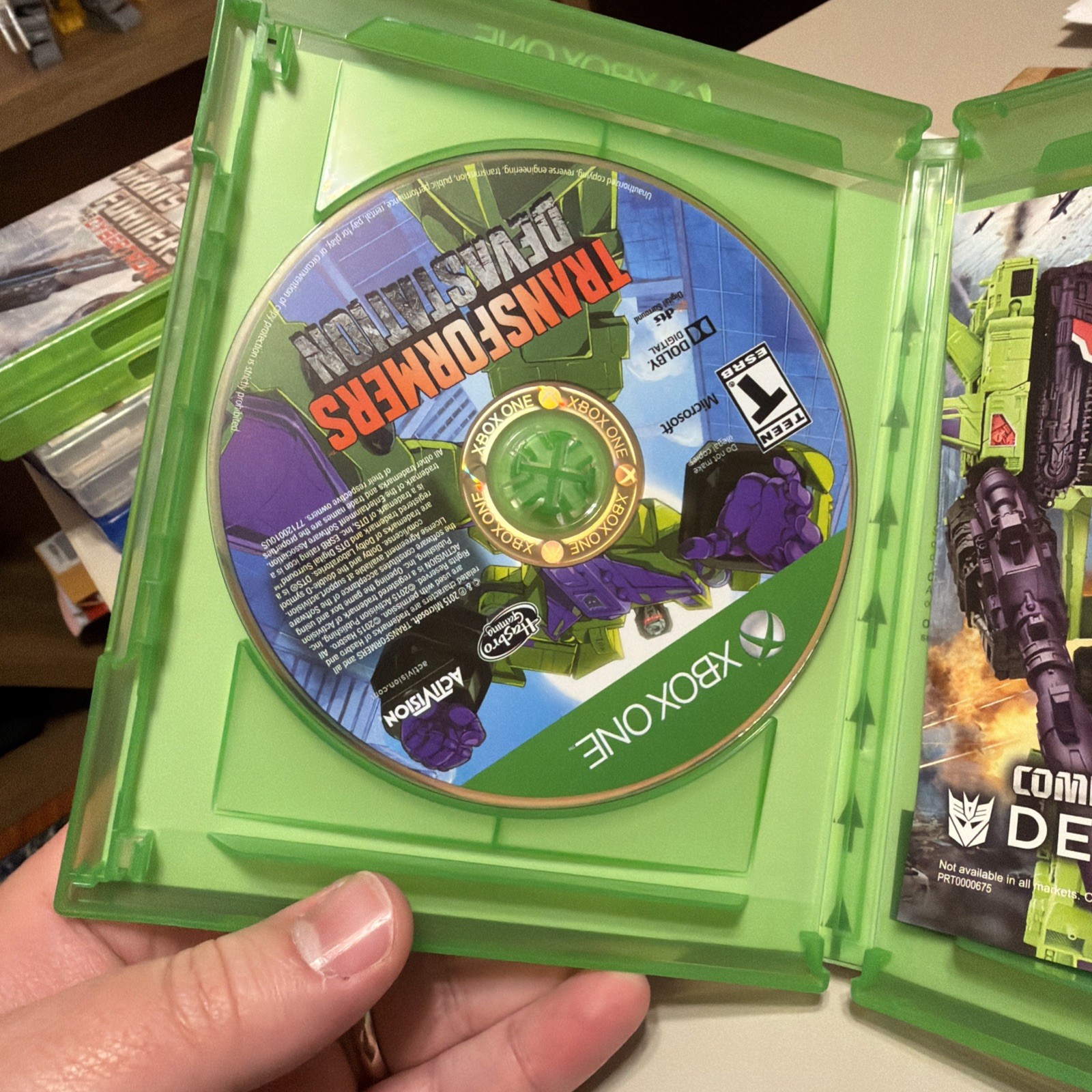 Microsoft Xbox One Transformers Devastation 2015 Video Game