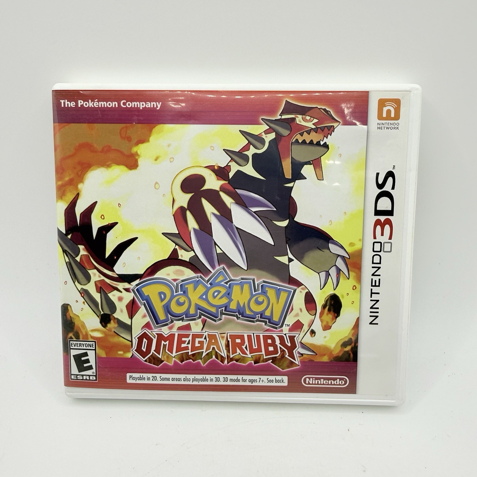 Pokemon Omega Ruby (Nintendo 3DS, 2014) VG Condition Nintendo Network