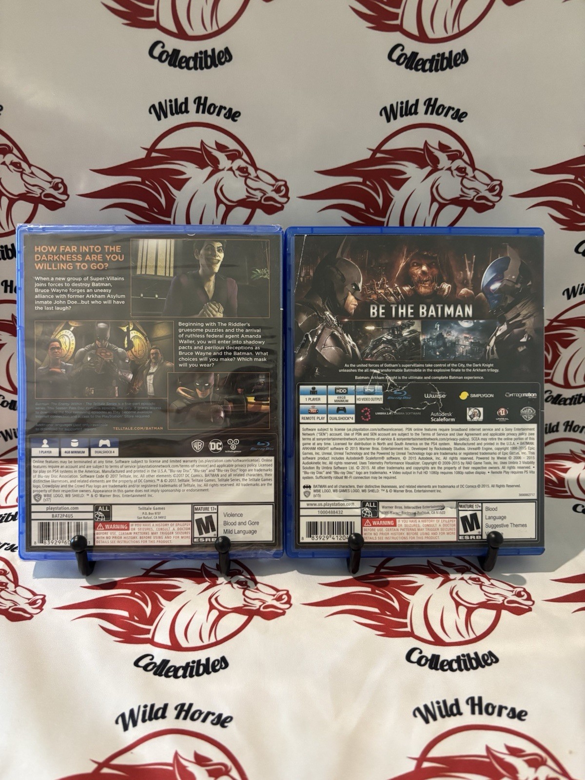 Batman: The Enemy Within (Sealed) + Batman: Arkham Knight PlayStation 4 PS4 READ