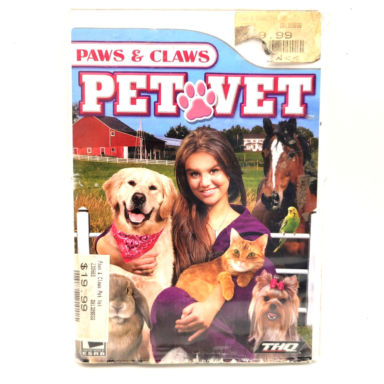Paws And Claws Pet Vet – Nintendo Wii Game (TEST & WORKING)