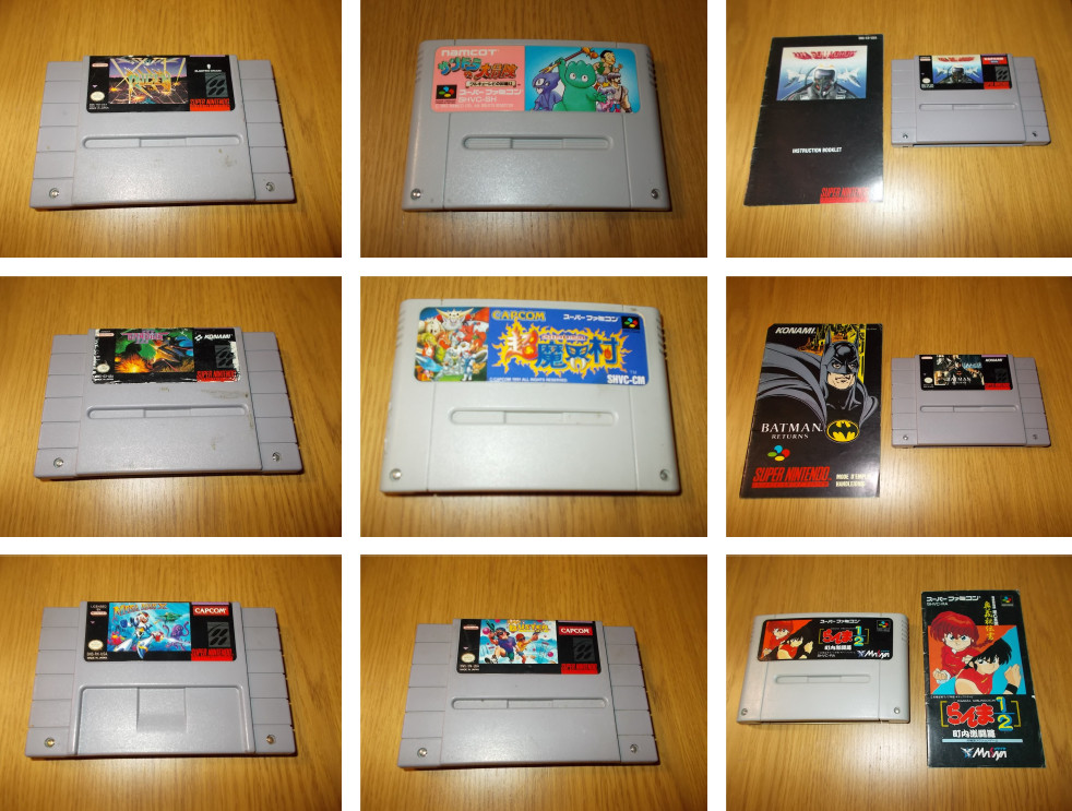 SUPER NINTENDO / SUPER FAMICOM GAMES – USA JAPAN – SNES SFC CHOOSE FROM THE LIST