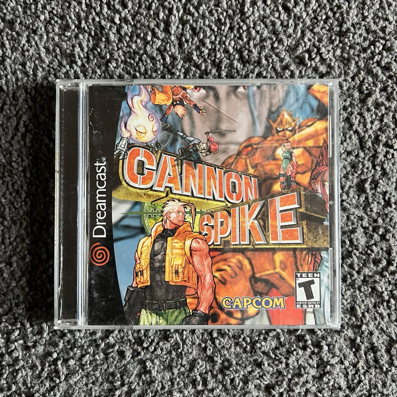 Cannon Spike Sega Dreamcast NTSC complete 2000 Street Fighter VERY RARE Capcom