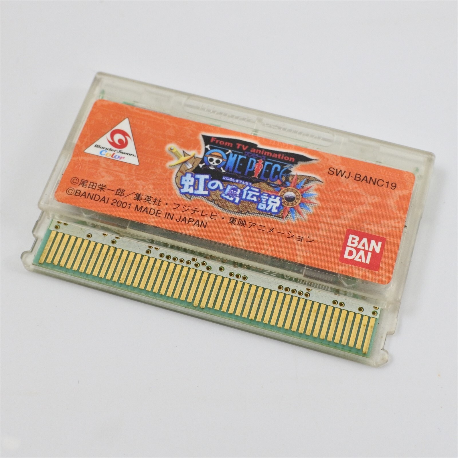 ONE PIECE Niji no Shima Densetsu WonderSwan Color Cartridge Only ws