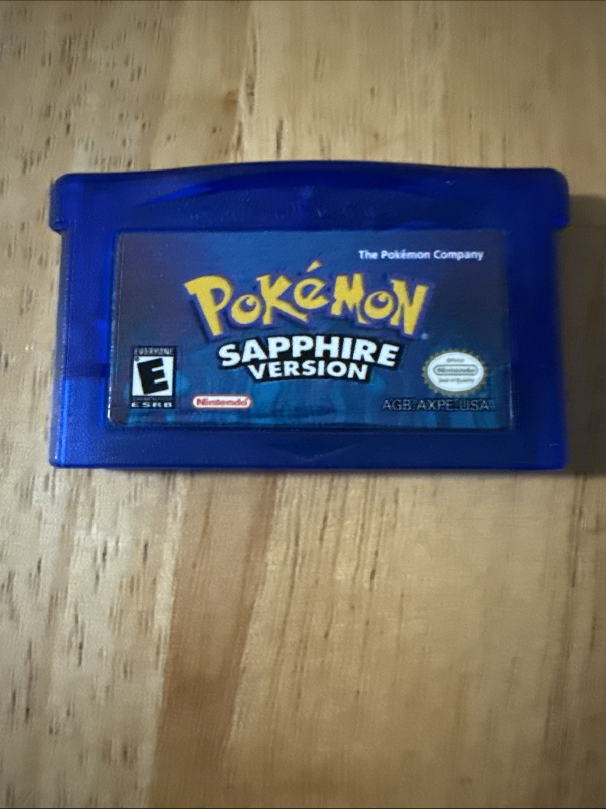 Pokemon Sapphire Version Nintendo 2003, Authentic, Cartridge Only, Dry Battery