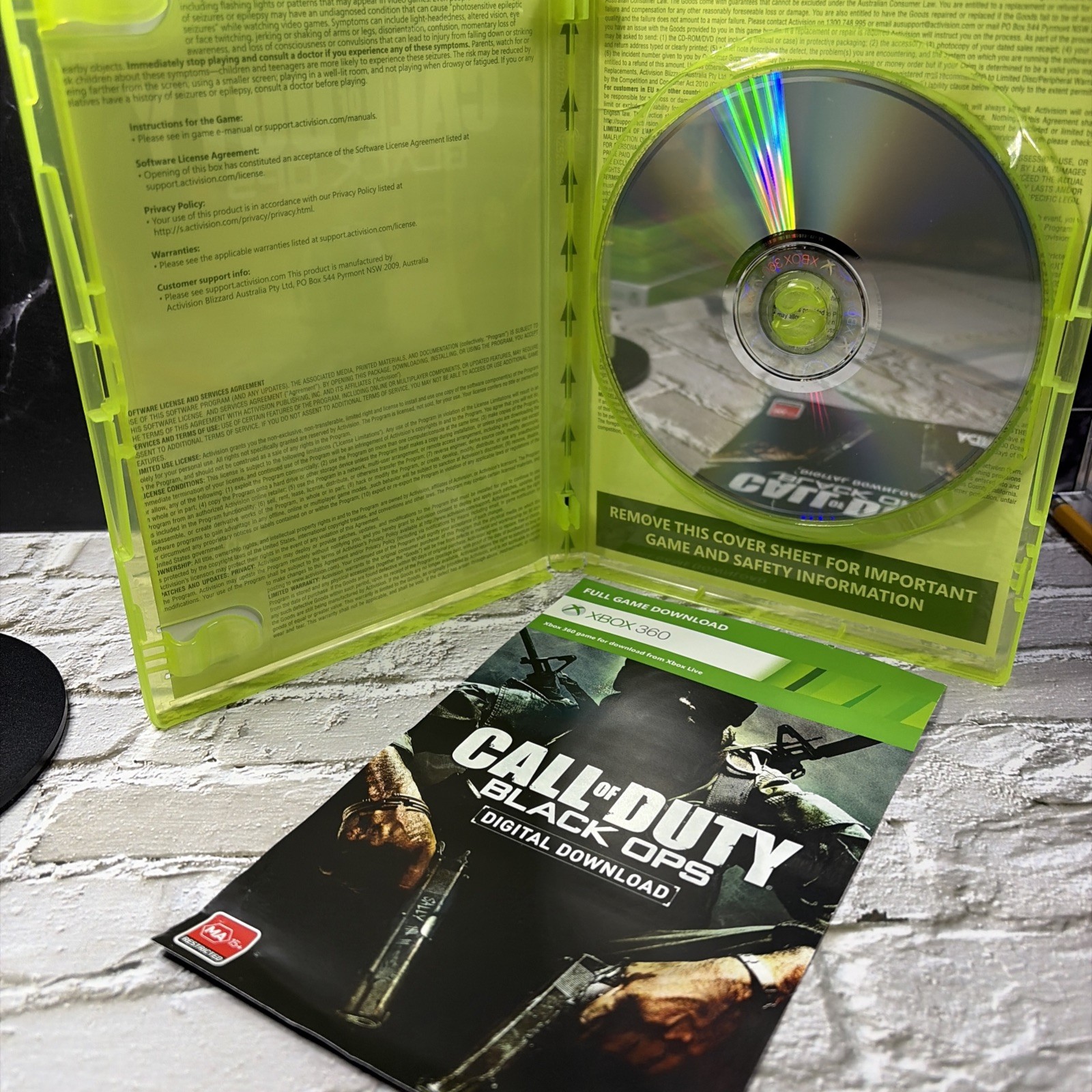 Call of Duty Black Ops 3-(Xbox 360 )-PAL-Multiplayer & Zombies Only-Clean