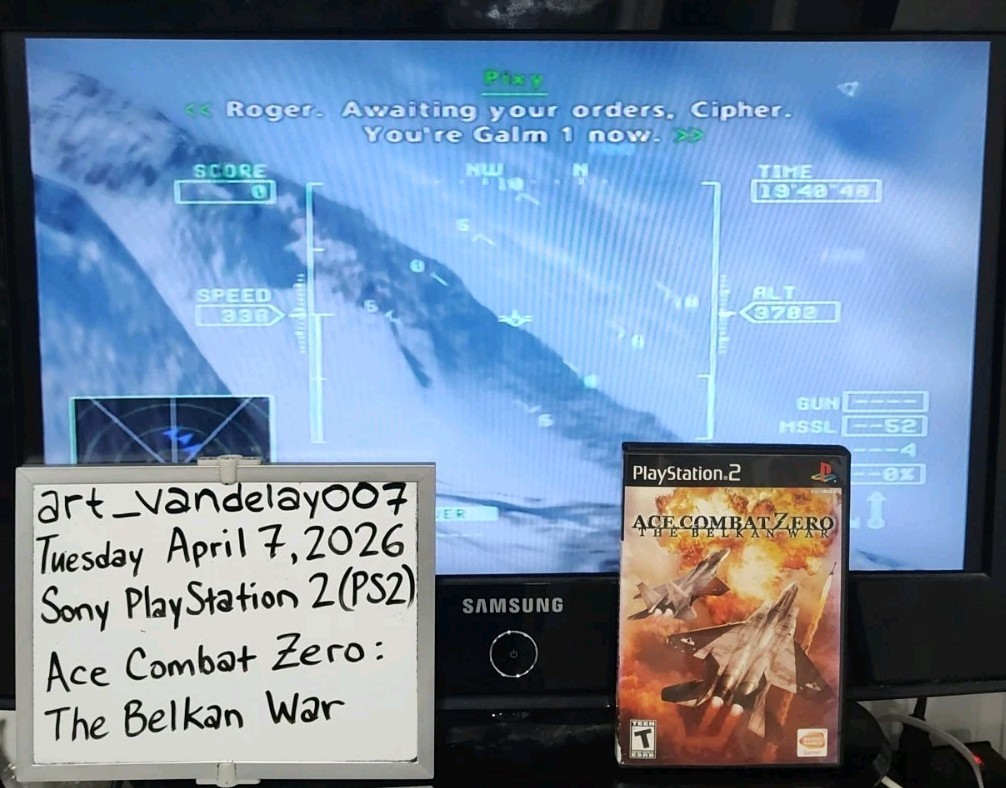 Ace Combat Zero: The Belkan War – (PlayStation 2 PS2, 2006) *CIB* VGC* Tested!