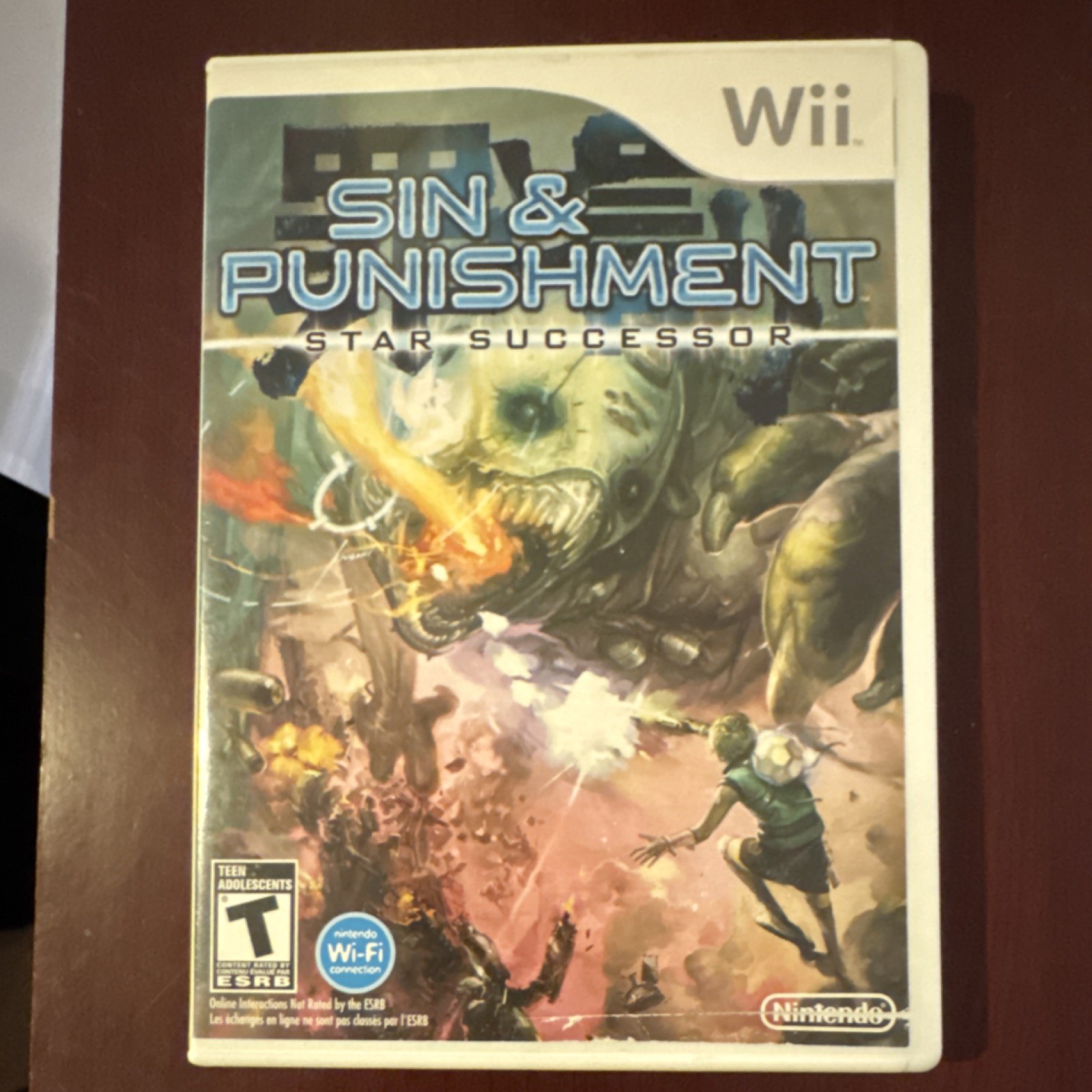Nintendo Sin & Punishment: Star Successor Wii NTSC-U/C Shooter Wi-Fi Manual 2010