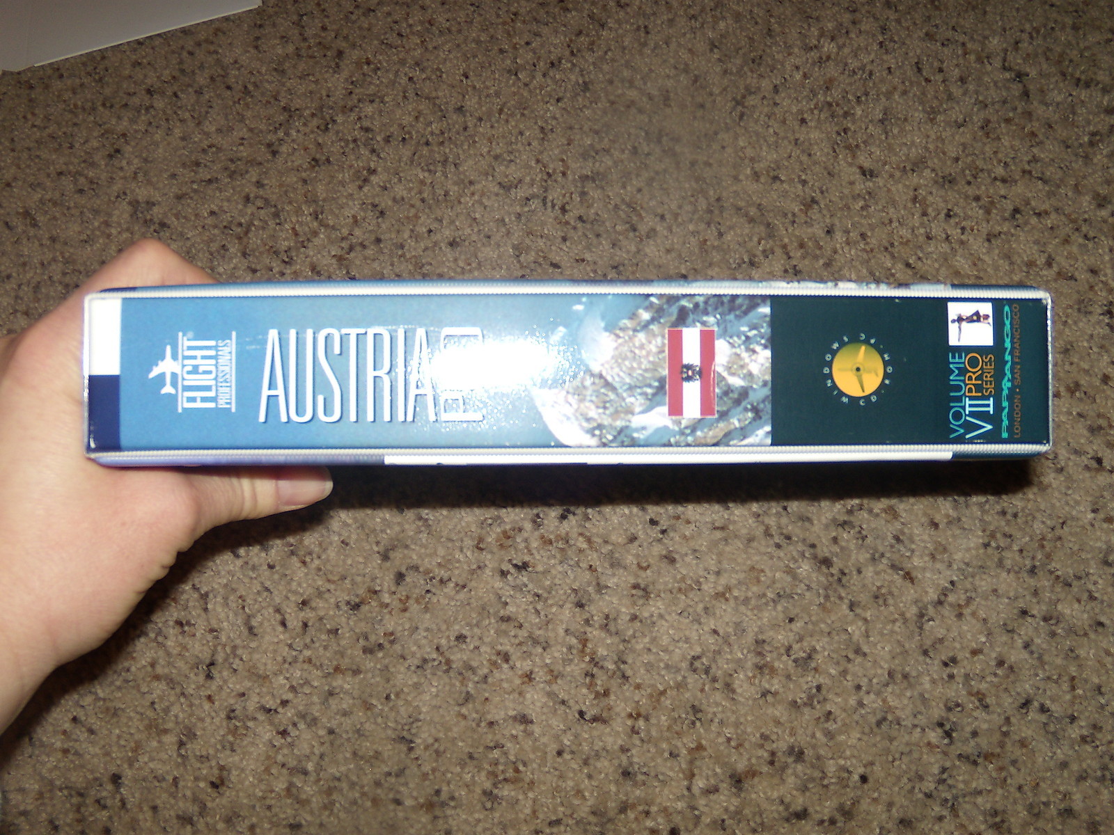 Austria Professional (PC Program) with pictured manual