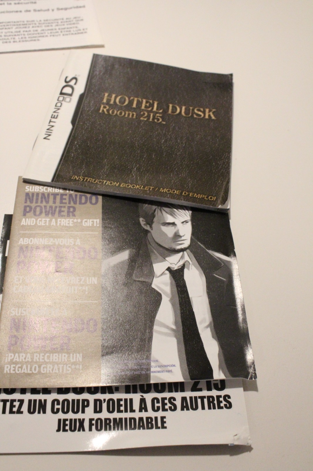 Hotel Dusk Room 215 (Nintendo DS, 2007) Complete CIB Tested