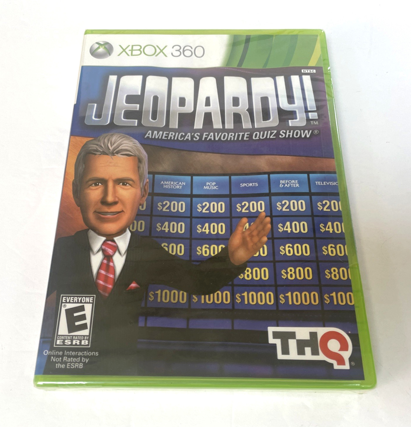 Jeopardy (Microsoft Xbox 360, 2012) New Sealed