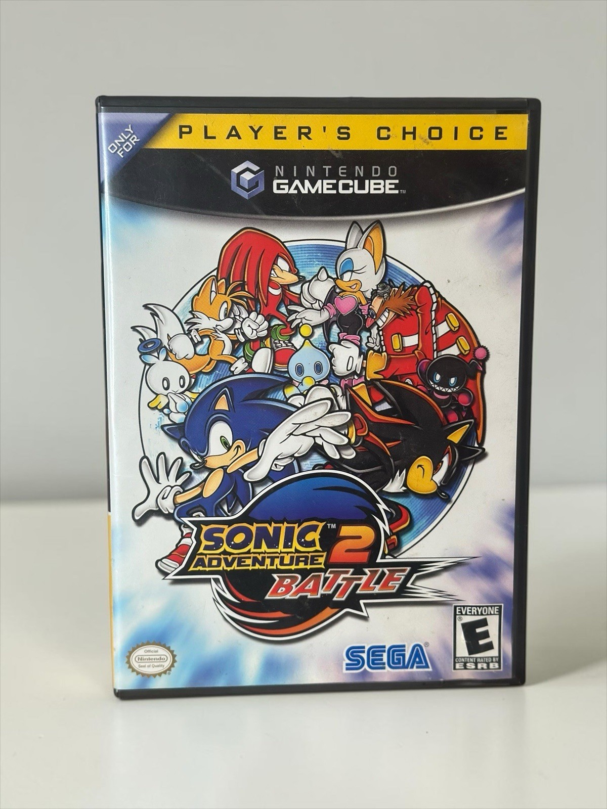 Sonic Adventure 2 Battle Nintendo GameCube Player’s Choice Tested Works w/Case