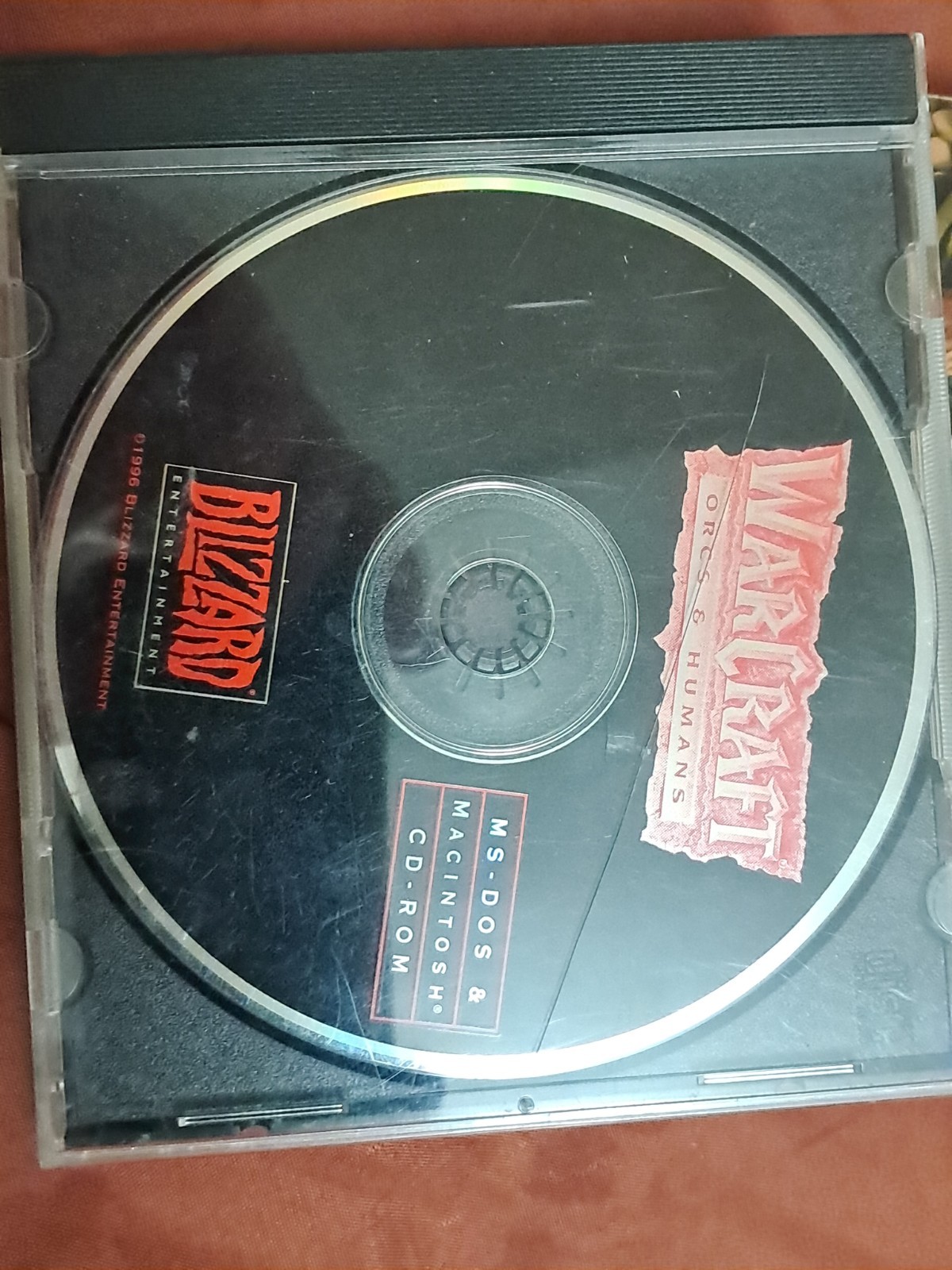 WarCraft: Orcs & Humans (PC CD-ROM, 1994) Loose Disc Video Game Blizzard