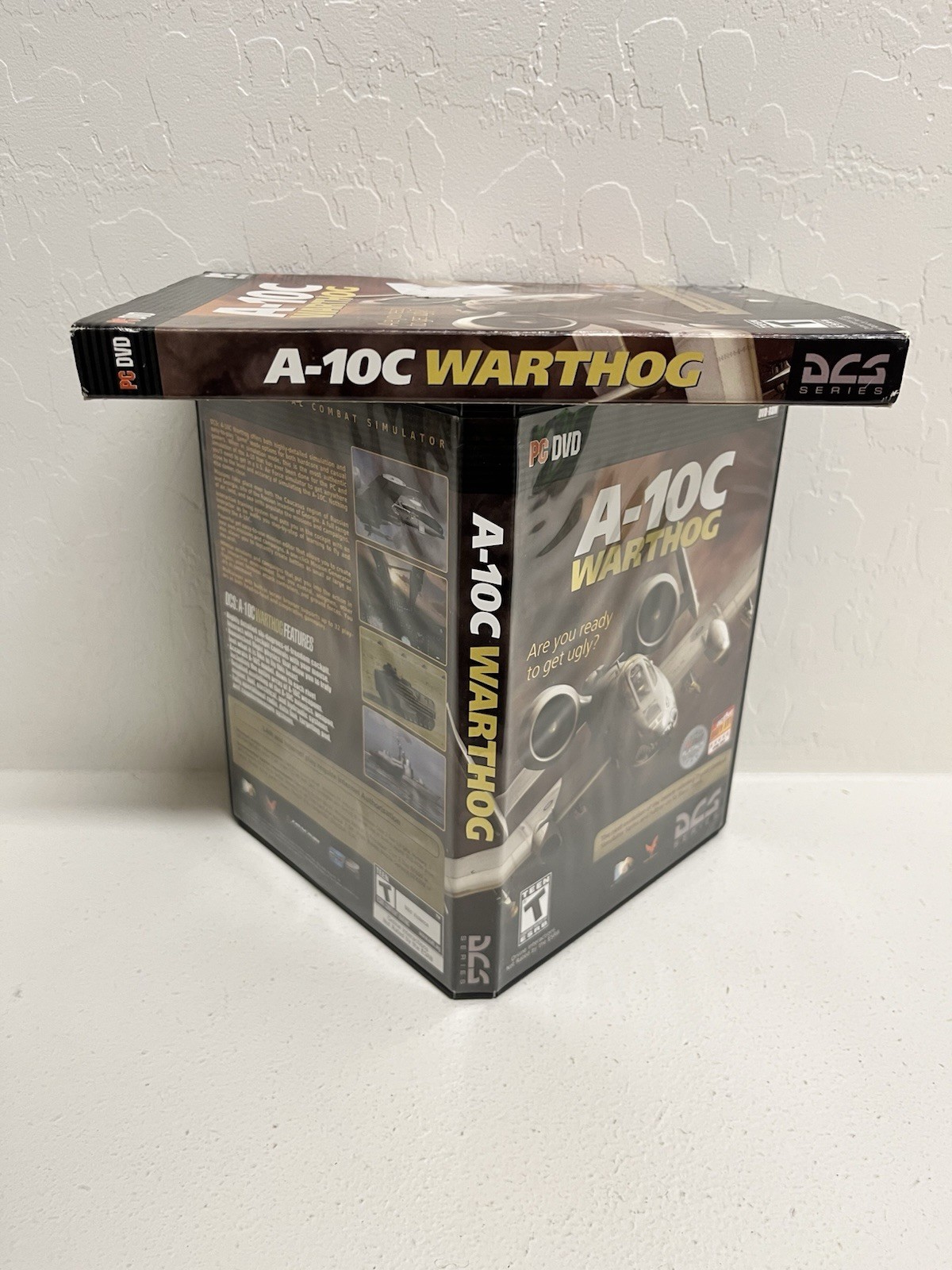 A-10C Warthog PC DVD Combat Simulator Game 2011 CIB w/ Manual, Key & Slipcover