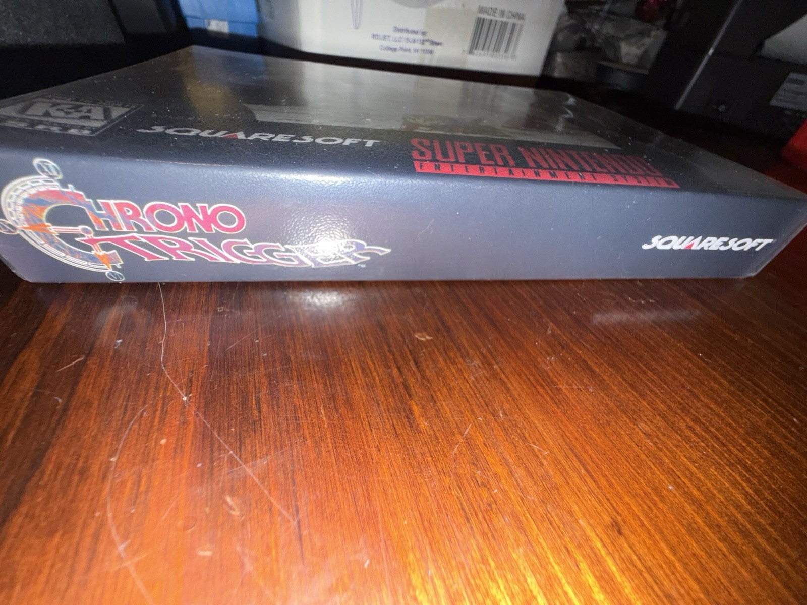 Chrono Trigger SNES Cartridge + Case Box No Manual Authentic RPG Made in Mexico