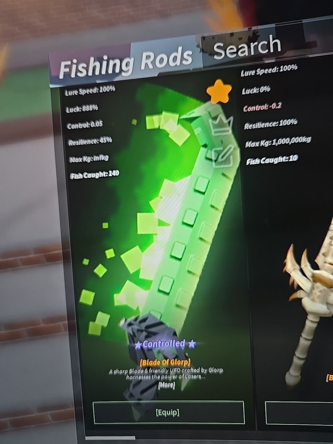 Rod Of Glorp Fisch Fast And Easy If Not Unlocked In 1hr You Get Your Money Back