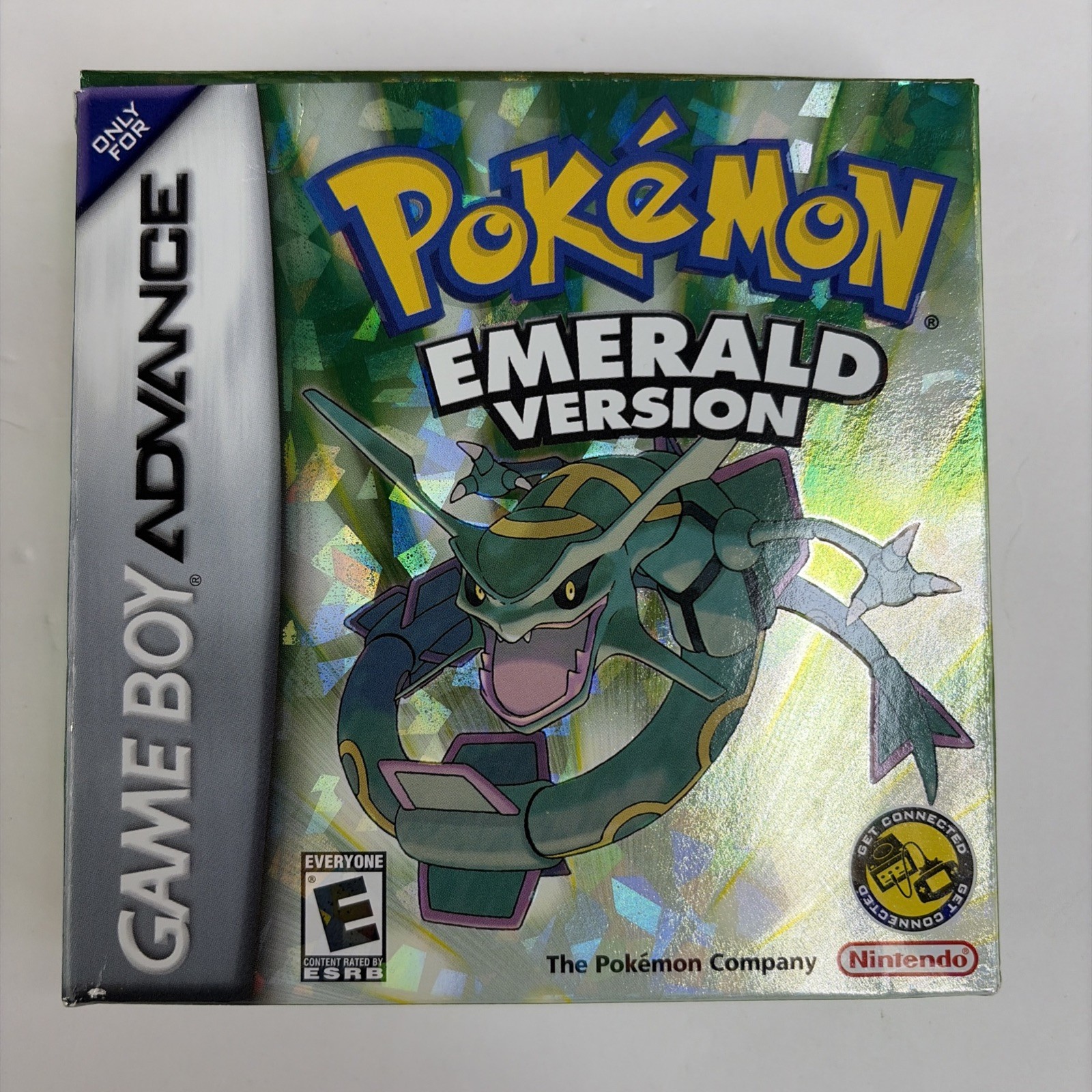 NICE Pokemon Emerald Game Boy Advance Authentic CIB Complete w Poster Manual Box