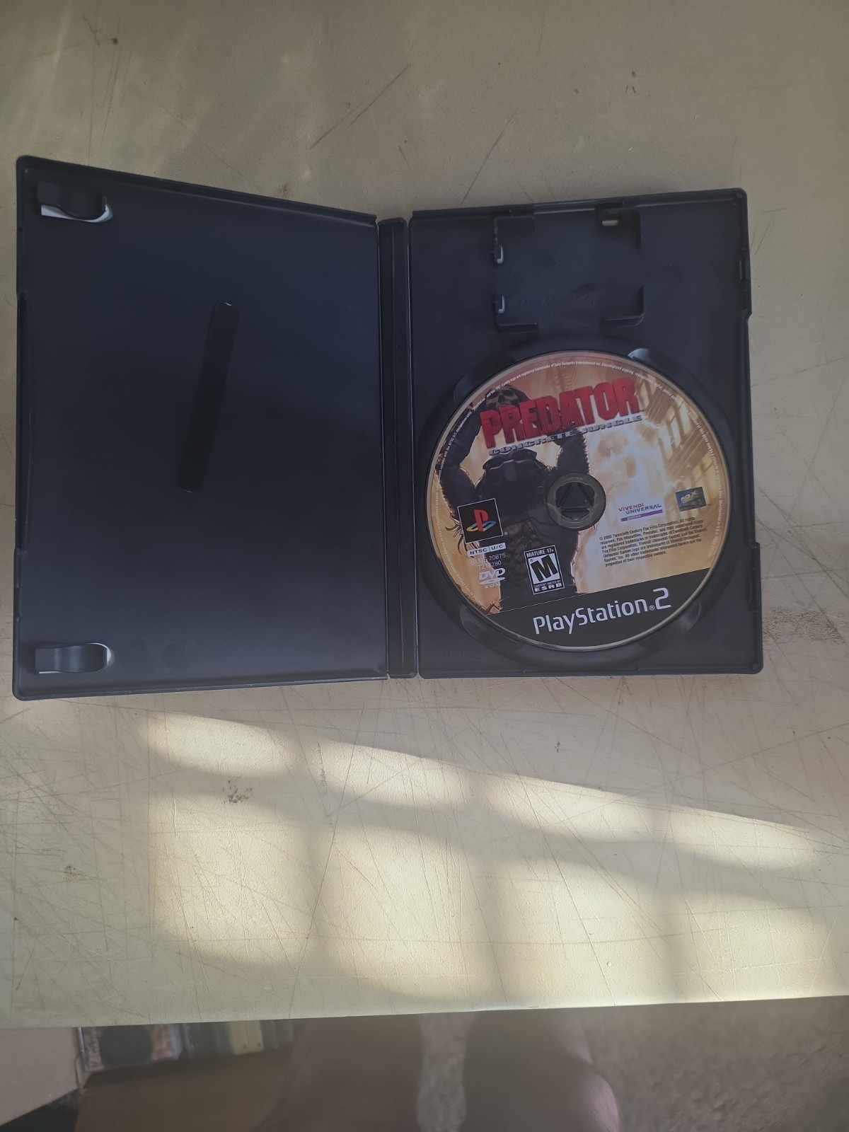 Predator: Concrete Jungle PlayStation 2 PS2 NO MANUAL Tested-Plays
