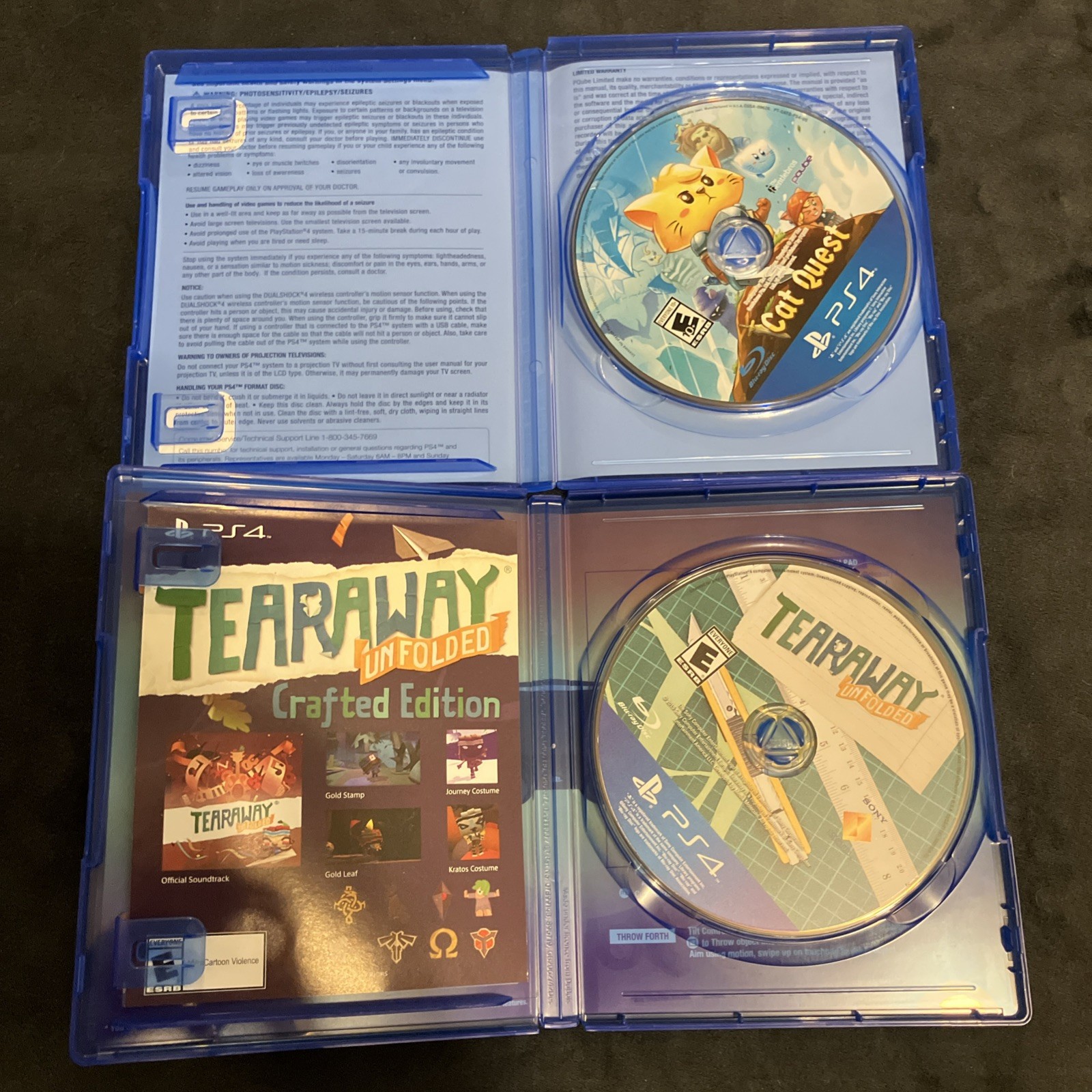 PS4 Cozy Bundle – Tearaway, Cat Quest, Dreams, NoManSky, Rime, LittleDragonCafe