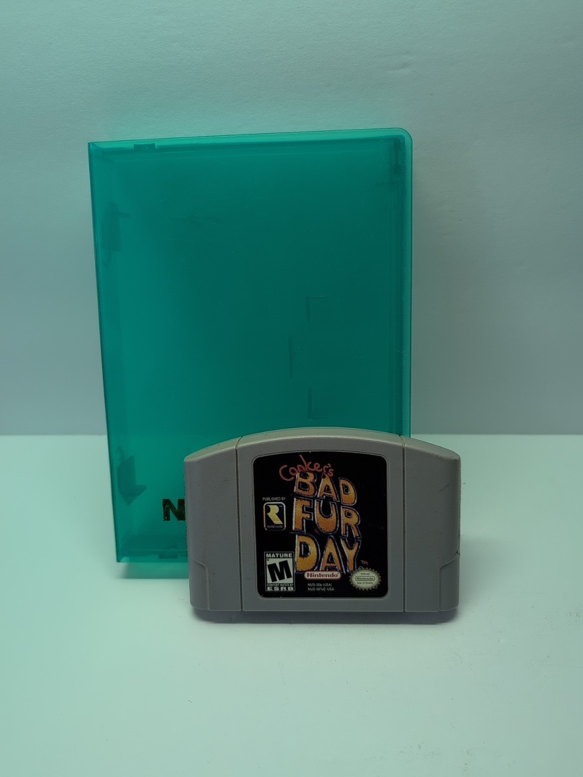Conker’s Bad Fur Day Nintendo 64 N64 AUTHENTIC BLOCKBUSTER BBV LOOK TESTED HTF