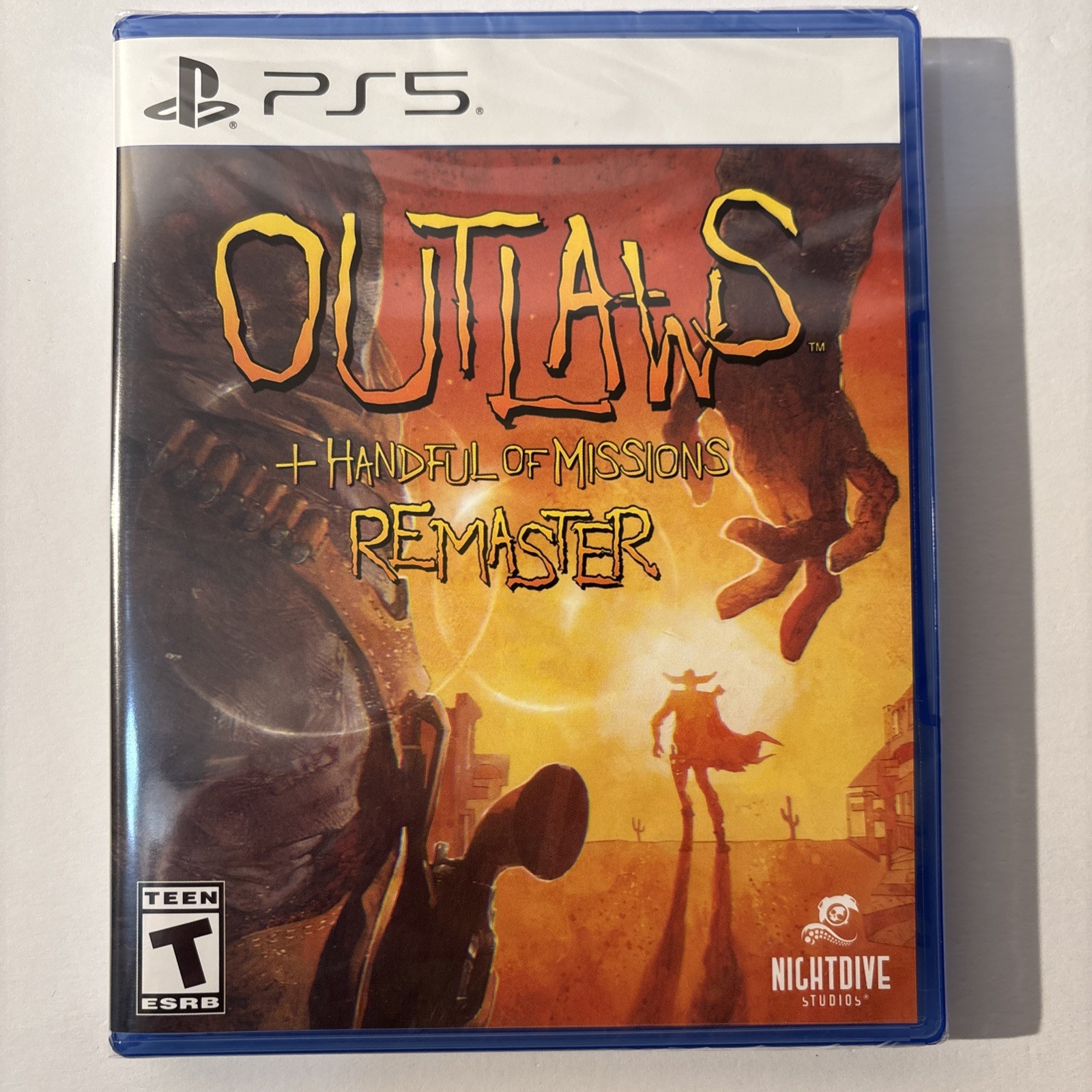 IN HAND! OUTLAWS + HANDFUL OF MISSIONS REMASTER LIMITED RUN GAMES BRAND NEW PS5
