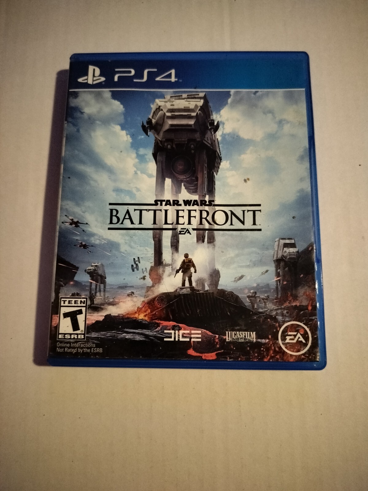 Star Wars: Battlefront PlayStation 4, 2015 Tested Works! Game W/ Case