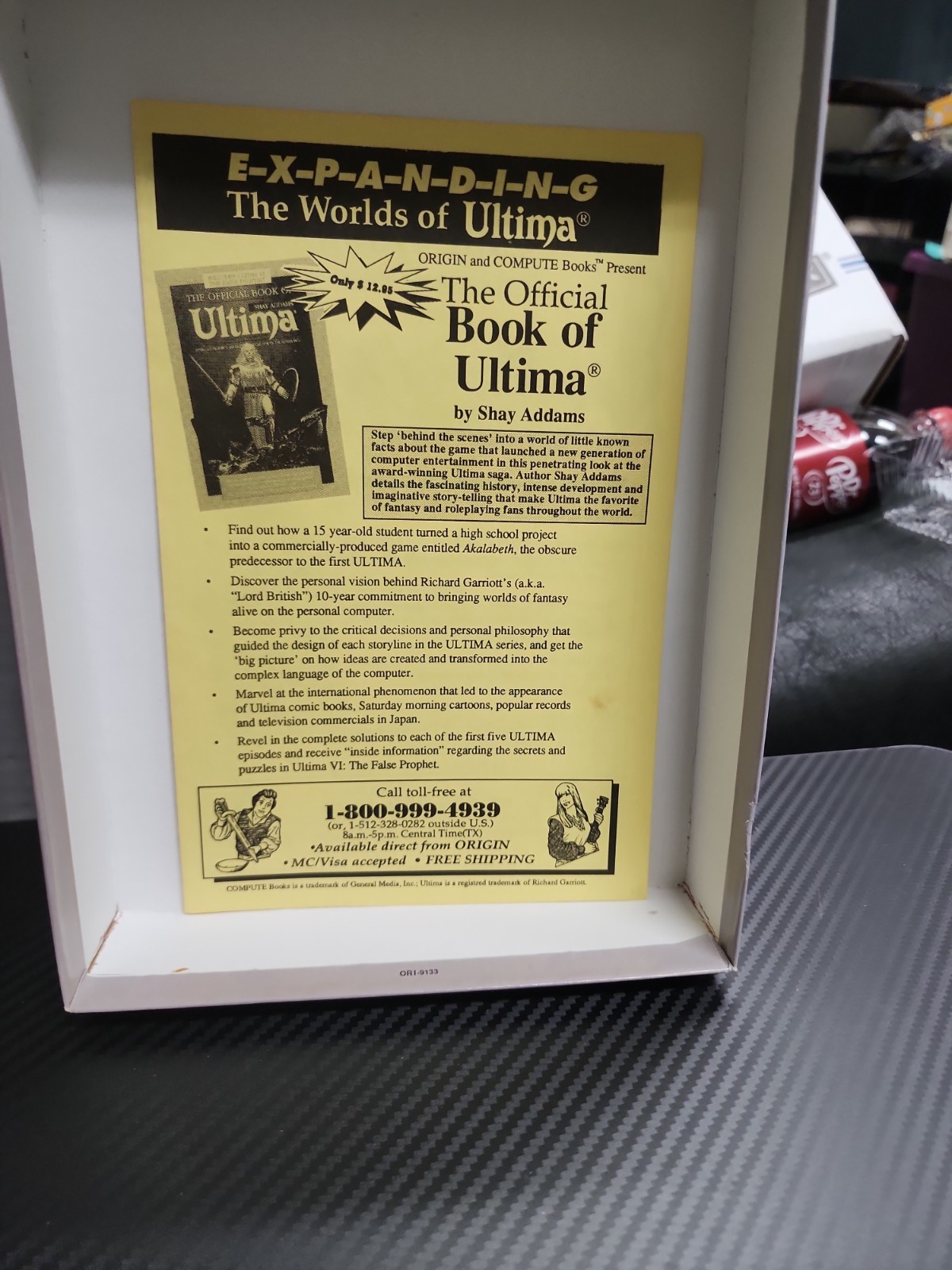 Ultima VI False Prophet Commodore 64 PC Big Box Game 3.5″ T45