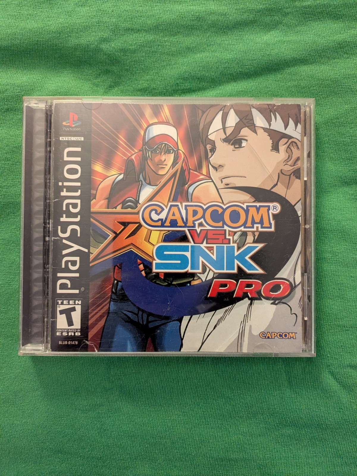 Capcom vs. SNK Pro Sony PlayStation 1 PS1, fully complete in great condition!