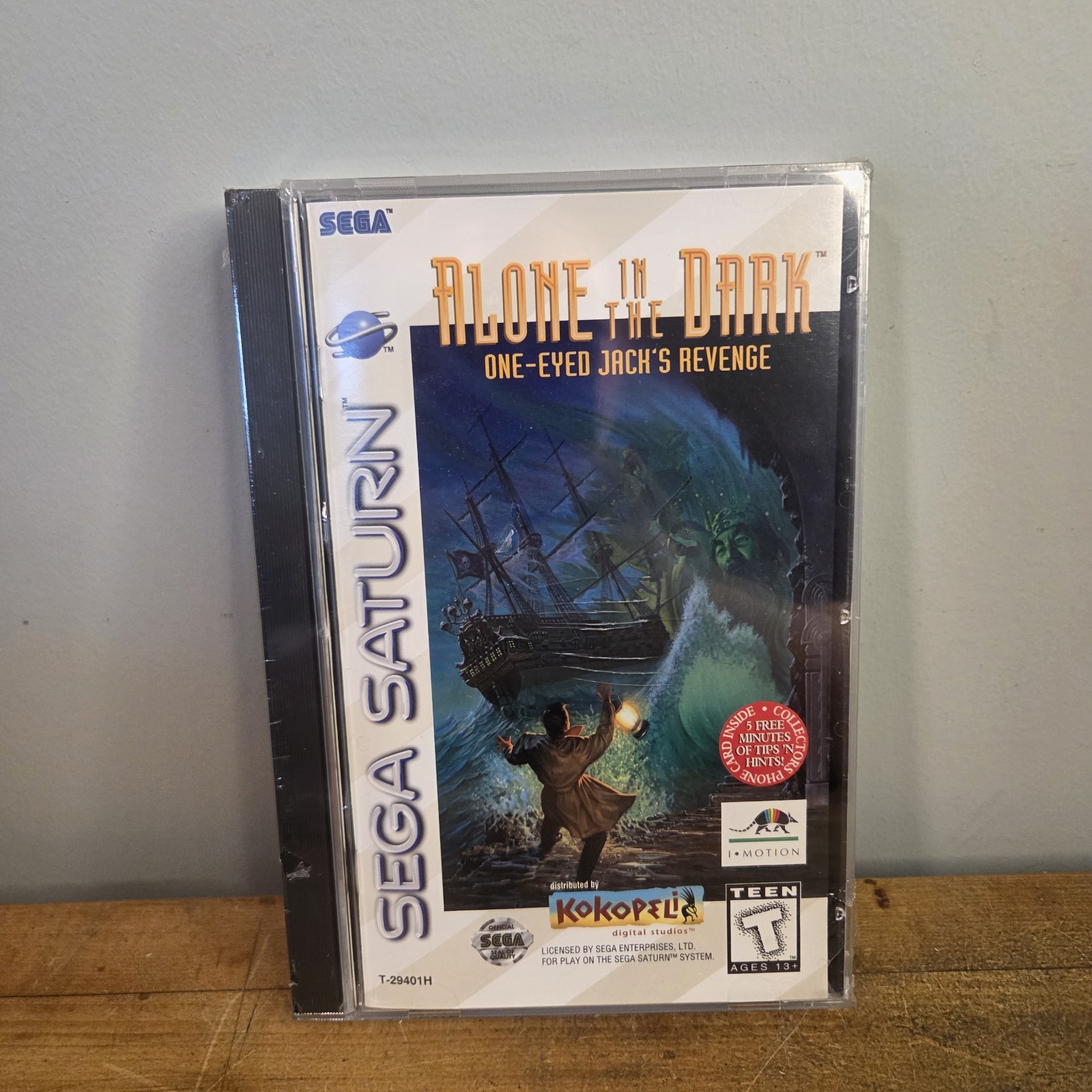 Alone in the Dark (Sega Saturn, 1996) Sealed!