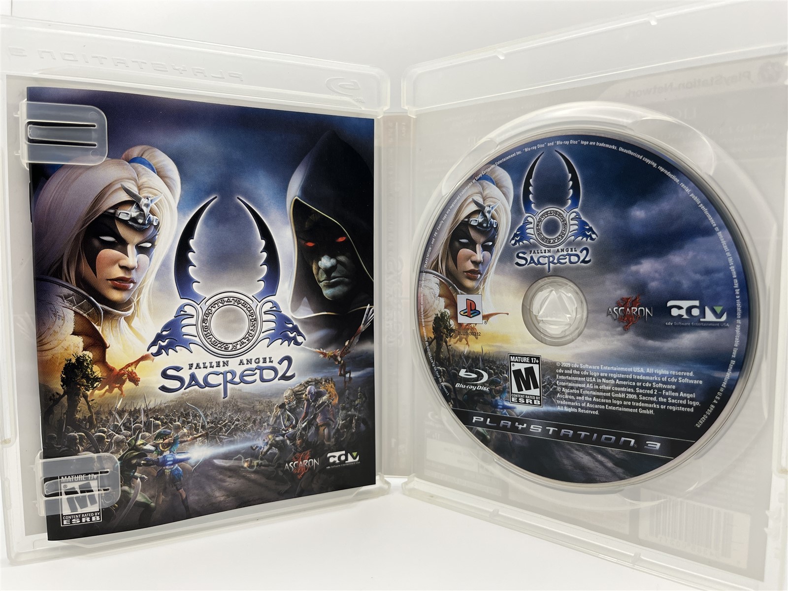 Sacred 2: Fallen Angel (PlayStation 3, 2009) Complete Tested Working – Free Ship