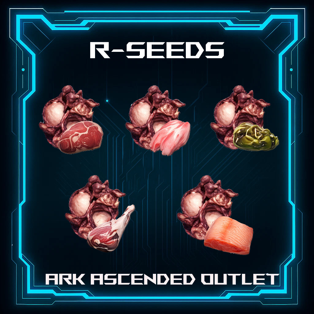R SEEDS-NEW ITEM!!-Ark Survival Ascended PVE- ASA-Consumables-XBOX/PS5/PC