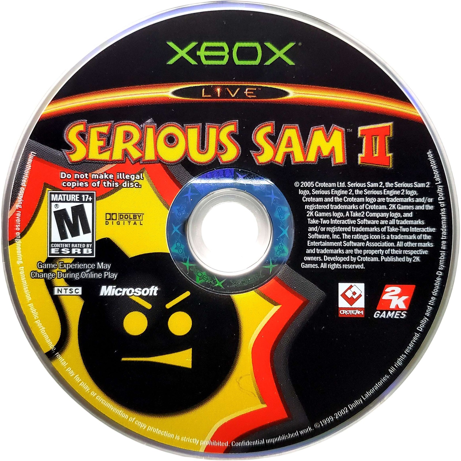 Serious Sam II – Microsoft Xbox 2 Tested Authentic 1Y Guarantee
