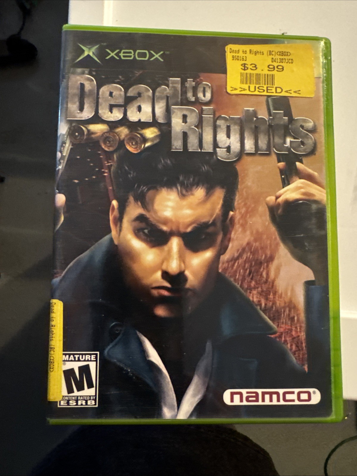 Dead to Rights Original Xbox 2002 CIB Complete Tested Working Black Label