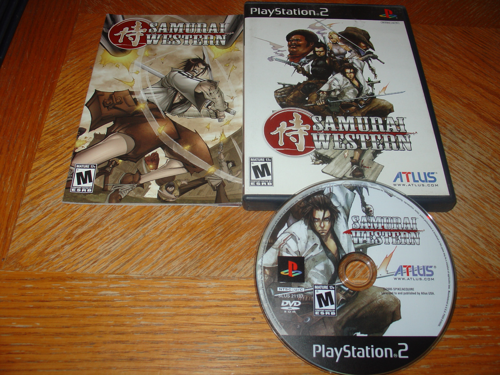 Samurai Western (Sony PlayStation 2, 2005) Complete Mint Fast Ship Disc Perfect