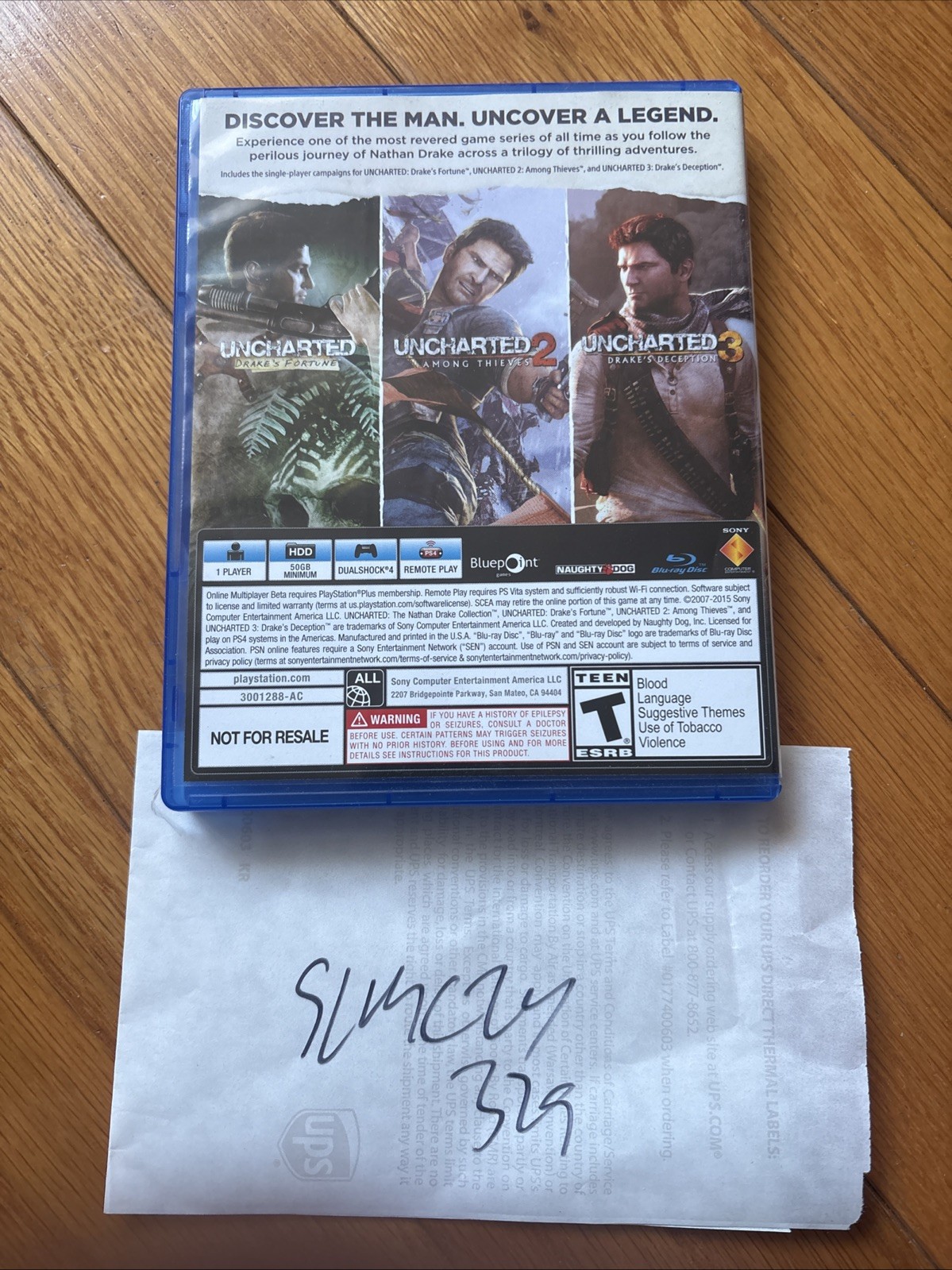 Nathan Drake Uncharted: Collection Sony PlayStation 1-3, Single-Player