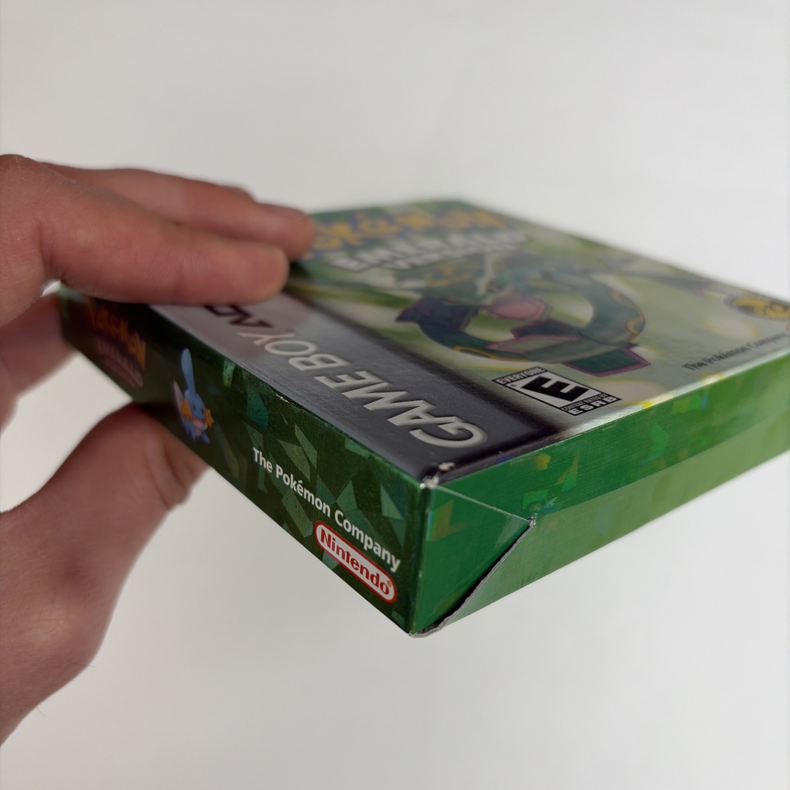 NICE Pokemon Emerald Game Boy Advance Authentic CIB Complete w Poster Manual Box